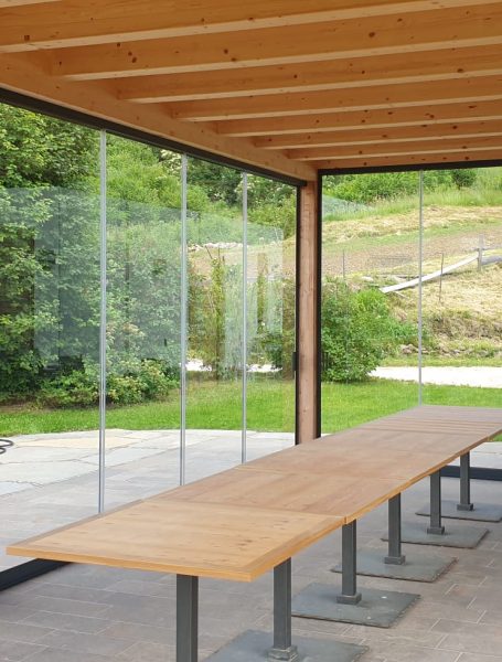 Veranda in vetro