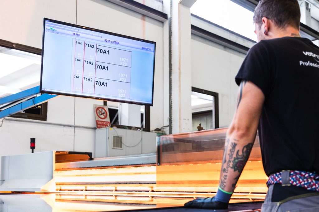 Vetreria Trento - efficienza dei processi produttivi